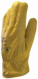 Coverguard EP 2480 munkavédelmi bélelt bőrkesztyű sárga színborjúbőr tenyér és kézhát
