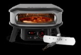 Cozze Premium Rotate gázlángos pizzakemence 13", forgózsámolyos (integrált hőmérővel)