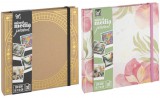 CRAFTID Scrapbook, napló, 20x20cm, 30 lapos, kétféle változat