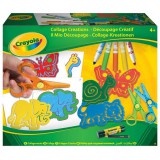 Crayola: Állatfigurás kreatív kollázs készlet