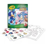Crayola: Sonic, a sündisznó színező matricákkal