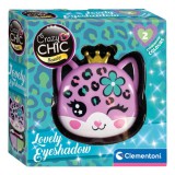 Crazy Chic: Szemhéjfesték és applikátor leopárd alakú tárolóban - Clementoni