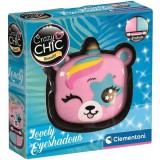 Crazy Chic: Szemhéjfesték maci alakú tárolóban - Clementoni