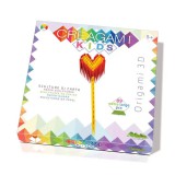 CreativaMente - Creagami 3D origami szettek Creagami Kids-3D origami készlet, Szív
