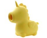 Creative Conceptions Unihorn Bean Blossom - akkus unikornis csiklóizgató (sárga)
