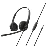 Creative Labs HS-230 Vezetékes USB A típus Fekete Headset