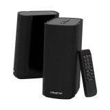 Creative T100 Compact Hi-Fi 2.0 Desktop Speakers for Computers and Laptops Black 51MF1690AA000