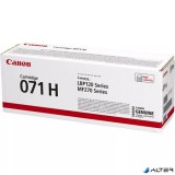 CRG-071H Lézertoner i-Sensys LBP122dw, MF272dw nyomtatókhoz, CANON, fekete, 2,5K