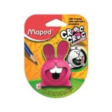 Croc Croc 1 lyukú tartályos nyúl alakú színes hegyező (MAPED_IMA017610)
