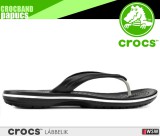 Crocs CROCBAND FLIP BLACK könnyített papucs - lábbeli
