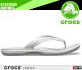 Crocs CROCBAND FLIP GREYFOG könnyített papucs - lábbeli