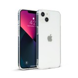 Crong Crystal Slim - iPhone 13 szilikon tok - átlátszó