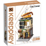 Crossroad Kávézó | 332 db építőkocka | építőjáték | QMAN C0102
