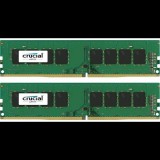 Crucial 8GB (2x4GB) DDR4 2400MHz (CT2K4G4DFS824A) - Memória