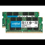 Crucial - DDR4 - 32 GB: 2 x 16 GB - SO-DIMM 260-pin - unbuffered (CT2K16G4SFRA32A)