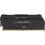 Crucial DIMM memória 2X16GB DDR4 3000MHz CL15 Ballistix fekete (BL2K16G30C15U4B)