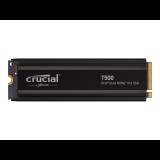 Crucial T500 2TB PCIe Gen4 NVMe M.2 SSD with heatsink, EAN: 649528940001 (CT2000T500SSD5)