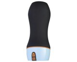 CRUIZR CM06 - akkus, nyögő vibráló maszturbátor (fekete-kék)