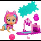 Cry Babies Playtime Millie edtzőterme játékszett 7 darab kiegészítővel (IMC923270)