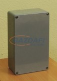 CSATÁRI PLAST CSP162609 poliészter doboz, üres, 160x260x90mm, IP 65, szürke, halogénmentes