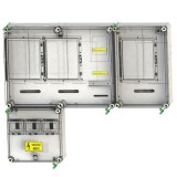 CSATÁRI PLAST PVT 7590 Á-V-H Fm 80A-SZ Egy felhasználási helyes M63.80A, V63.80A és H63.80A mérés, szabadvezetékes, felületre szerelt kivitelben