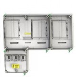 CSATÁRI PLAST PVT 7590 Á-V-H Fm-SZ Egy felhasználási helyes M63.80A, V32A és H63.80A mérés, szabadvezetékes, felületre szerelt kivitelben