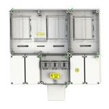 CSATÁRI PLAST PVT 7590 Á-V-Hv Fm-K KF fogyasztásmérő szekrény, felületre szerelt kivitel