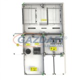 CSATÁRI PLAST PVT Á-V Fm-CSF50 Egy felhasználási helyes M63.80A és V32A mérés, felületre szerelt kivitelben, csatlakozó főelosztóval