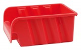 Csavartartó doboz piros P2 160x115x75 mm