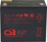 CSB GPL 12800 12V 80Ah Zselés akkumulátor