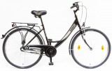 Csepel Budapest A 26 agyváltós városi kerékpár Fekete