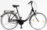 Csepel Budapest B 26 agyváltós városi kerékpár Fekete