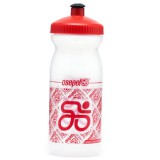 Csepel piros áttetsző kerékpárkulacs 0,6L 44780034RD