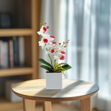 Cserepes orchidea művirág többféle színben 37cm 11902