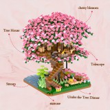 Cseresznye bonsai fa építő készlet