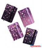 Cseresznyevirágzás vastag fedeles notesz (A7)