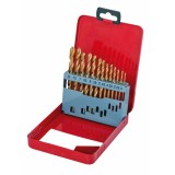 Csigafúró készlet fémhez 2-8 mm HSS+TIN (13 db-os) gadget