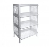 Csilla Tároló Polc 4 Részes 44 x 29 x 67 cm