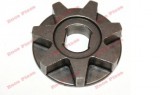 Csillagkerék (Nr 4) tengely 9-12mm, átmérő 35 mm, magasság 6,5 mm