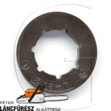 Csillgakerék betétgyűrű, fogak 7, láncosztás 3/8”, Ø külső 35,2 mm