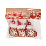CsimpiStore Karácsonyi piros csipesz 3 db, csizma
