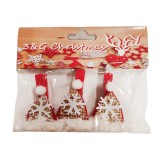 CsimpiStore Karácsonyi piros csipesz 3 db, Sapka