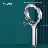 Cső Nélküli 1 Műanyag Gyűrűs Magasnyomású Zuhanyfej