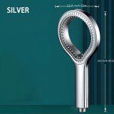 Cső Nélküli 1 Műanyag Gyűrűs Magasnyomású Zuhanyfej