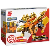 Csoda Kocka: Acélgerincű Stegosaurus | 150 db építőkocka | építőjáték | QMAN 41215