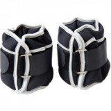 Csukló- és bokasúly (kéz-lábsúly) 2x2 kg fekete-szürke A-sport