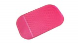 Csúszásgátló pad, szőnyeg autóba - pink (14x8.5cm)