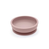 Csúszásgátlós szilikon tálka - rózsaszín
