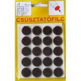 Csúsztatófilc öntapadó d=16 barna (20db) (3341510)