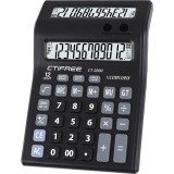 CTIFREE CT-2000 duál kijelzős fekete számológép, 135x195mm, 12 számjegy (CT-2000)